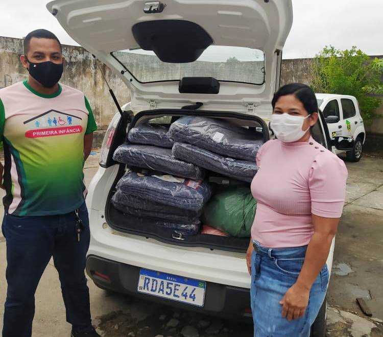 Camacã: Secretaria de Assistência Social faz entrega de agasalhos
